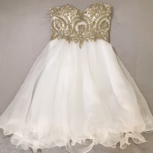 A beautiful formal dress